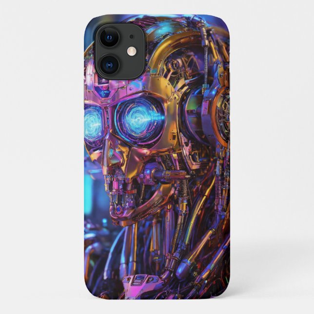 Cybernetic robot jpg printed Case-Mate iPhone case (Back)