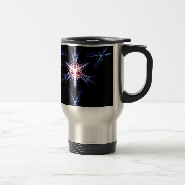 Cybernetic Synaptic Control Theorem Travel Mug (Right)