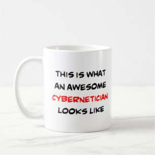 cybernetician, awesome coffee mug