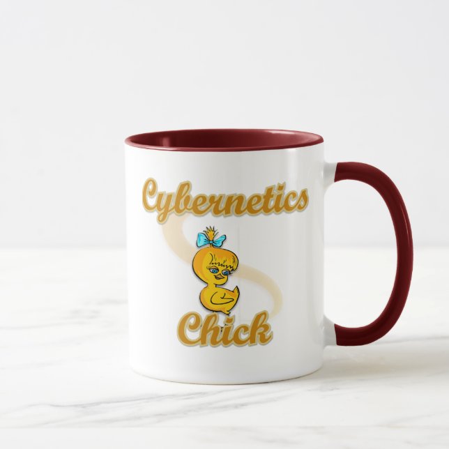 Cybernetics Chick Mug (Right)