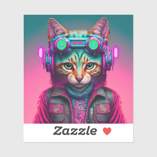 Cyberpunk Cat 1 (Sheet)