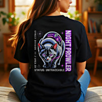 Cyberpunk Cat Poster – Night Prowler Gift