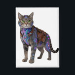 Cyberpunk Circuit Cat – Neon Tech Beast<br><div class="desc">Futuristic cyber-cat fused with glowing neon circuits, cyberpunk harness, and high-tech implants. This badass tabby cyborg stands proud in pure white background — ultimate blend of cute kitten charm and dystopian hacker vibe. Perfect for cyberpunk art prints, NFT drops, sci-fi posters, gamer room decor, tech enthusiast gifts, dark neon wall...</div>