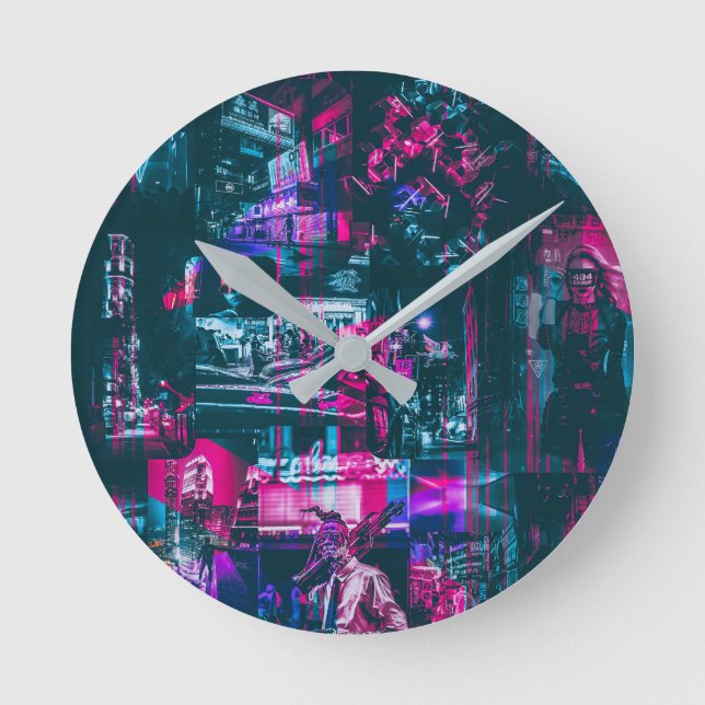 Cyberpunk clock (Front)