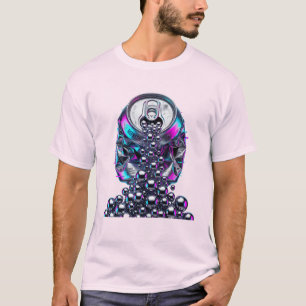 Cyberpunk Crushed Can Shirt Vaporwave Soda Tee
