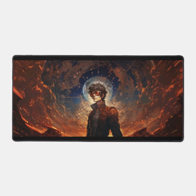 Cyberpunk Desk Mat (Front)