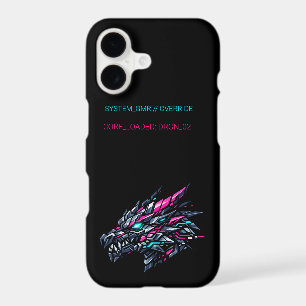 Cyberpunk Dragon iPhone Case
