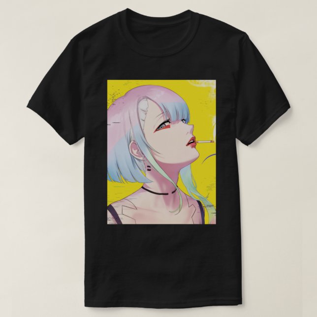 Cyberpunk Edgerunners Lucy      T-Shirt (Design Front)