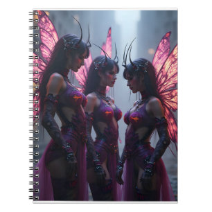 Cyberpunk Faeries Notebook