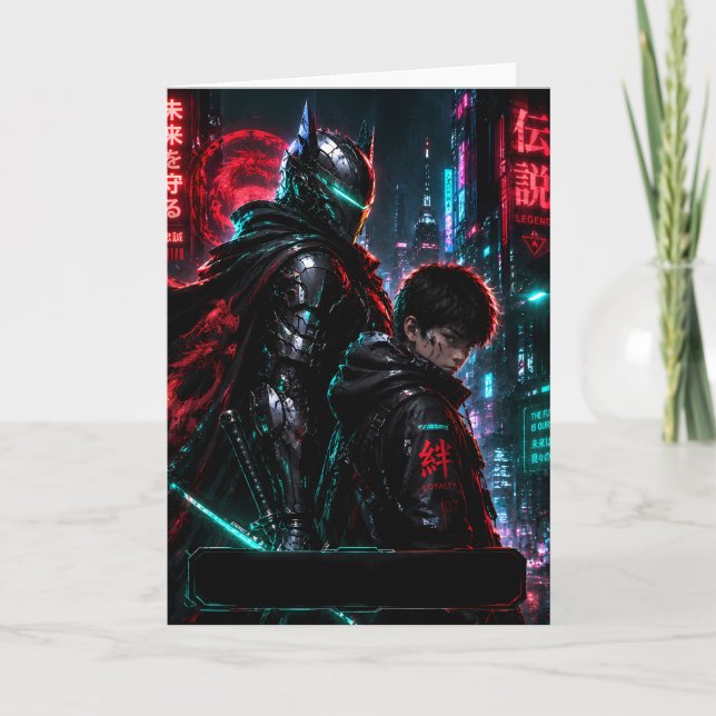 Cyberpunk Fathers Legacy Card (Front)