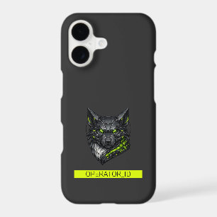 Cyberpunk Mecha Loup Nom personnalisé Futuriste
