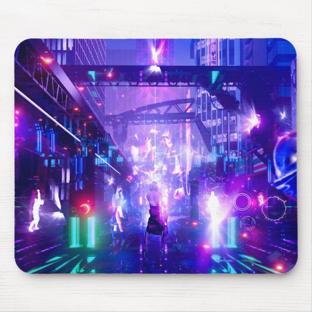 Cyberpunk Mouse Pad (Front)