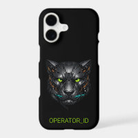 Cyberpunk Panther Gamer Cybernétique ID personnali