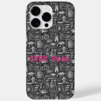 Cyberpunk PCB Electronics Circuit Board Pattern