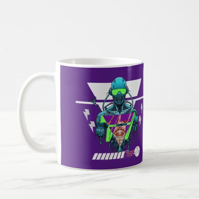  Cyberpunk Project Coffee Mug (Left)