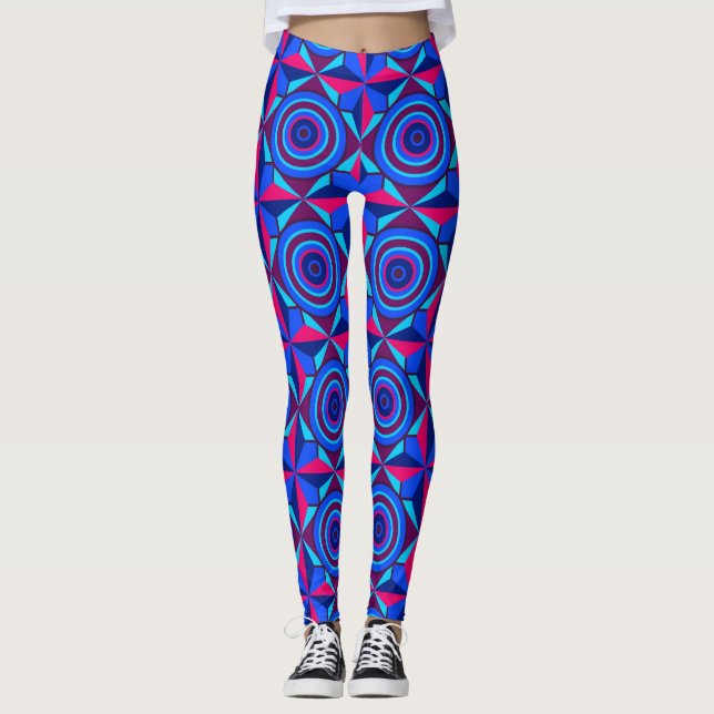Cyberpunk Radiance Leggings (Front)