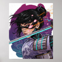 Cyberpunk Samurai Girl