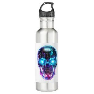 Cyberpunk Skull King 710 Ml Water Bottle