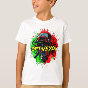 Cyberpunk Skull Rave Halloween T-Shirt