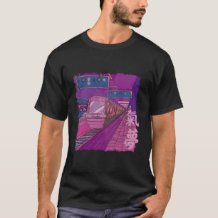 Cyberpunk Tokyo Japanese Vaporwave Aesthetic Stree T-Shirt