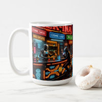 Cyberpunk Western Sci-Fi Saloon Mug/Cup