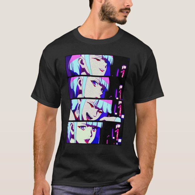 CYBERPUNKS LUCYS T-Shirt (Front)