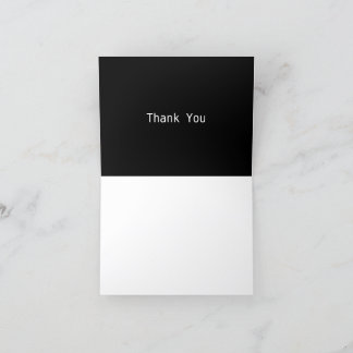Cybersecurity Agent Thank You Card