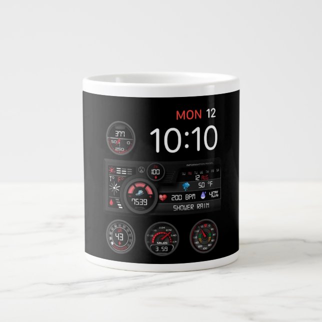 Cybersecurity Expert Stealth Mode Mug (Front)