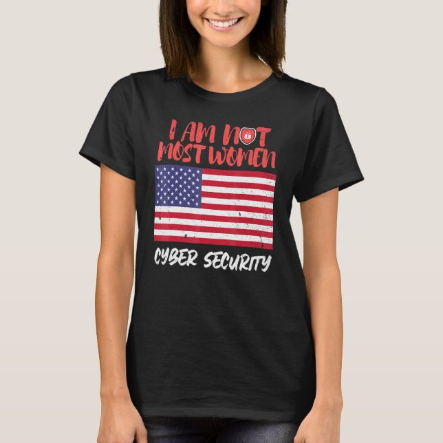 Cybersecurity It Analyst Certified Tech Security 1 T-Shirt (Front)