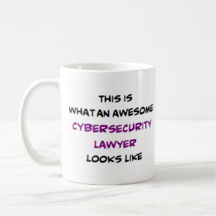 cybersecurity lawyer, awesome coffee mug