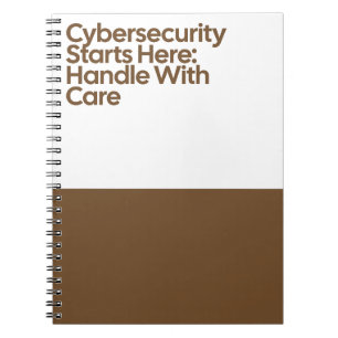 Cybersecurity Password Notebook