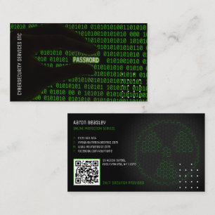 Cybersecurity Services   ONLINE PROTECTION SERVICE Business Card