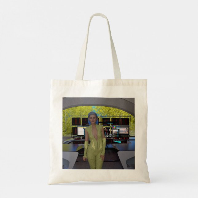 Cybersecurity Specialist Maria Rossi Tote Bag (Back)