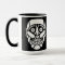 Cybersmily Cyborg Logo Black Mug