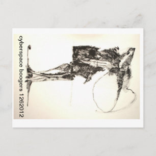 cyberspace boogers 1262012 postcard