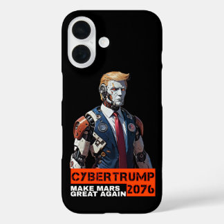 CyberTrump 2076 | Make Mars Great Again iPhone 16 Case
