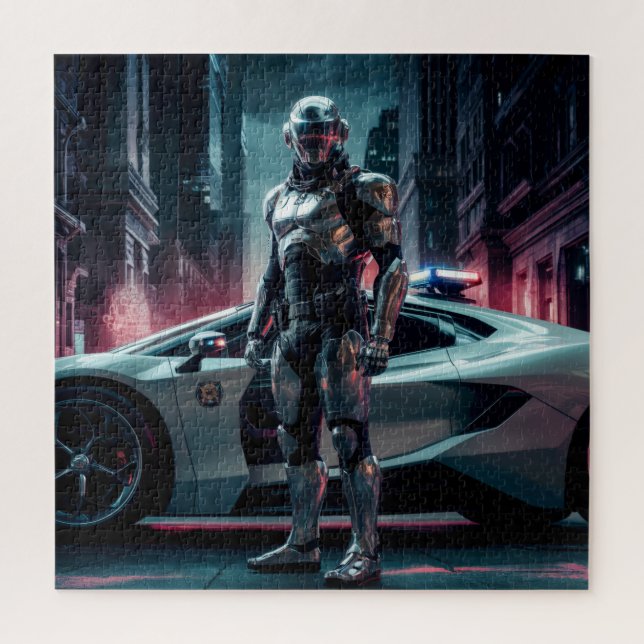 Cyborg 06 Puzzle (Vertical)