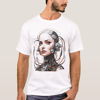 cyborg female T-Shirt