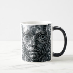 Cyborg Futuriste Magic Mug