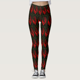 Cyborg Legs Cosplay Pattern Leggings