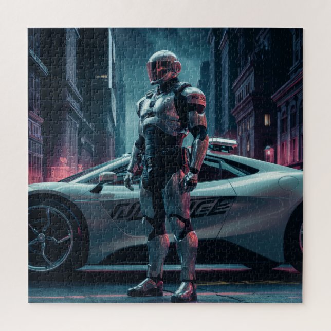 Cyborg Puzzle 07 (Vertical)