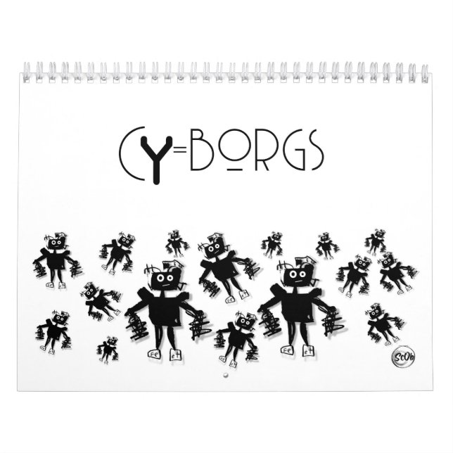 Cyborg Robot Calendar (Cover)