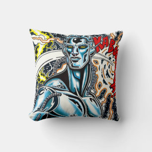 Cyborg Throw Pillow