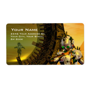 CYBORG TITAN DANS LE DÉSERT D'HYPERION Sci-Fi