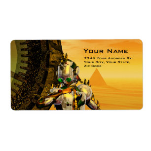 CYBORG TITAN DANS LE DÉSERT D'HYPERION Sci-Fi