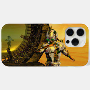 CYBORG TITAN,DESERT HYPERION Science Fiction Scifi iPhone 15 Pro Max Case