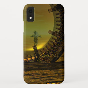CYBORG TITAN,DESERT HYPERION Science Fiction Scifi iPhone XR Case