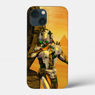 CYBORG TITAN,DESERT HYPERION Science Fiction Scifi iPhone 13 Mini Case