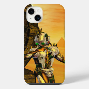 CYBORG TITAN,DESERT HYPERION Science Fiction Scifi iPhone 14 Plus Case