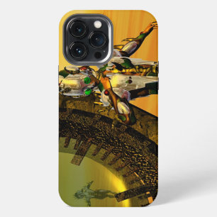 CYBORG TITAN,DESERT HYPERION Science Fiction Scifi iPhone 13 Pro Max Case